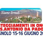 Il 15 e 16 giugno appuntamento con la festa di S.Antonio da Padova a Bagnolo