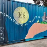 Il murales della scuola di Arquata del Tronto: oggi pomeriggio l’inaugurazione