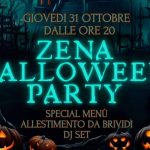 Halloween party il 31 ottobre da Zena Food & Drink